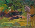 En Vanilla Grove El hombre y el caballo Paul Gauguin